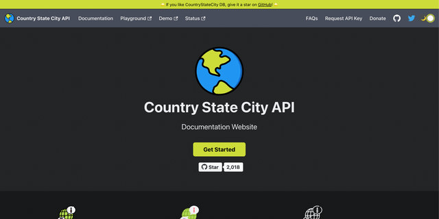 Country State City API