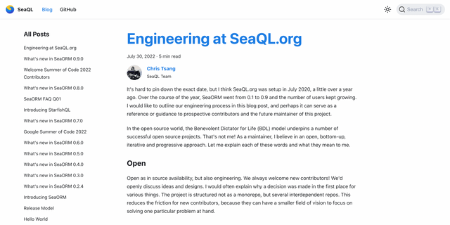 SeaQL - Building data intensive applications in Rust